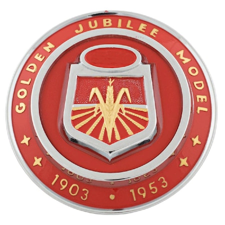 Aftermarket Hood Emblem Fits Ford/Fits New Holland Jubilee 1953 NAA16600A